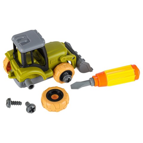 ZESTAW KONSTRUKCYJNY FARMA POJAZDY DO ROZKRĘCANIA ZWIERZĘTA ZAGRODA WKRĘTARKA