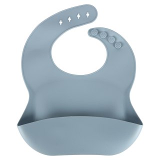 ZESTAW NACZYŃ SILIKONOWYCH MIŚ DLA NIEMOWLĄT MISKA TALERZ ŚLINIAK 8EL MIĘTA