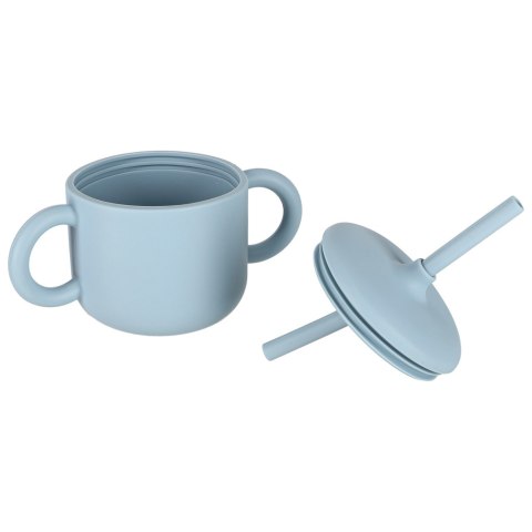 ZESTAW NACZYŃ SILIKONOWYCH MIŚ DLA NIEMOWLĄT MISKA TALERZ ŚLINIAK 8EL MIĘTA