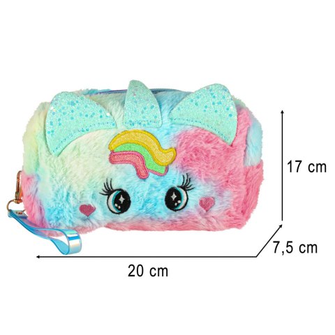 ZESTAW PIĘKNOŚCI DO MAKIJAŻU DLA KSIĘŻNICZKI KOSMETYCZKA SPÓDNICZKA 22 EL.