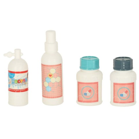 ZESTAW LEKARZA DLA DZIECI W WALIZCE MAŁY DOKTOR AKCEOSIRIA DŹWIĘK ŚWIATŁA