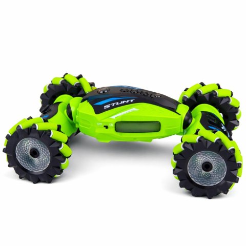 SAMOCHÓD ZDALNIE STEROWANY AUTO RC KASKADERSKIE GESTY ŚWIATŁA DŹWIĘK DYM