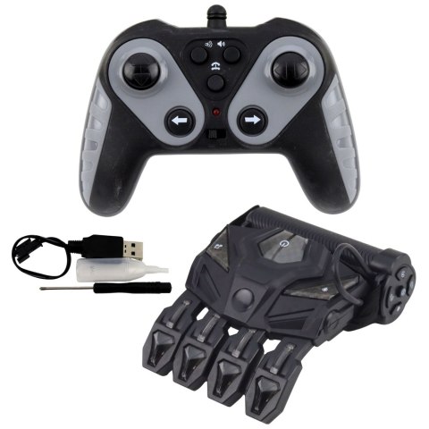 SAMOCHÓD ZDALNIE STEROWANY AUTO RC KASKADERSKIE GESTY ŚWIATŁA DŹWIĘK DYM