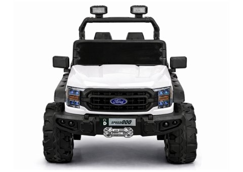 AUTO NA AKUMULATOR DLA DZIECKA DŻIP 22F 4X4 SKÓRA LED MP3 KOŁA EVA PILOT