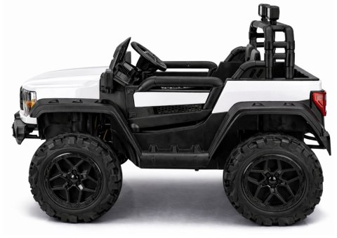 AUTO NA AKUMULATOR DLA DZIECKA DŻIP 22F 4X4 SKÓRA LED MP3 KOŁA EVA PILOT
