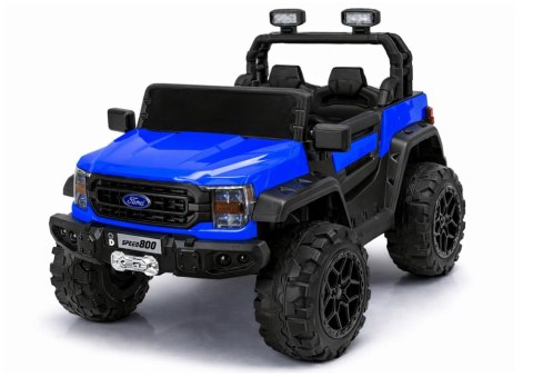 AUTO NA AKUMULATOR DLA DZIECKA DŻIP 22F 4X4 SKÓRA LED MP3 KOŁA EVA PILOT