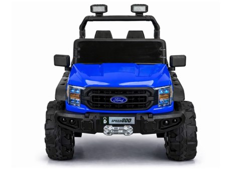 AUTO NA AKUMULATOR DLA DZIECKA DŻIP 22F 4X4 SKÓRA LED MP3 KOŁA EVA PILOT