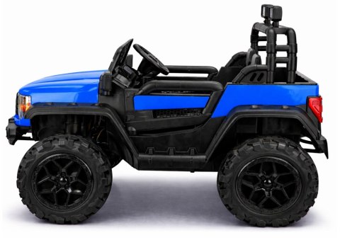 AUTO NA AKUMULATOR DLA DZIECKA DŻIP 22F 4X4 SKÓRA LED MP3 KOŁA EVA PILOT