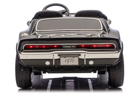 AUTO NA AKUMULATOR DLA 2 DZIECI DODGE CHARGER DLS-K12 2X200W EVA SKÓRA PILOT