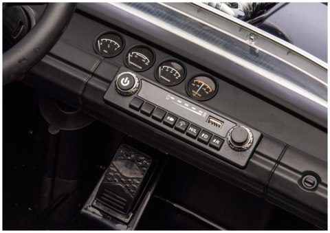 AUTO NA AKUMULATOR DLA 2 DZIECI DODGE CHARGER DLS-K12 2X200W EVA SKÓRA PILOT