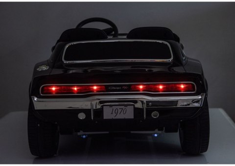 AUTO NA AKUMULATOR DLA 2 DZIECI DODGE CHARGER DLS-K12 2X200W EVA SKÓRA PILOT