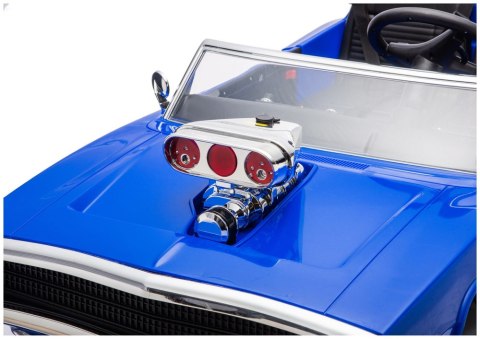 AUTO NA AKUMULATOR DLA 2 DZIECI DODGE CHARGER DLS-K12 2X200W EVA SKÓRA PILOT