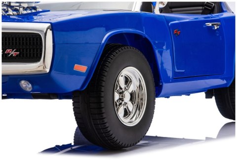 AUTO NA AKUMULATOR DLA 2 DZIECI DODGE CHARGER DLS-K12 2X200W EVA SKÓRA PILOT