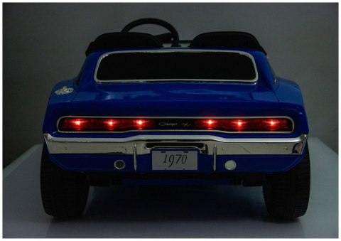 AUTO NA AKUMULATOR DLA 2 DZIECI DODGE CHARGER DLS-K12 2X200W EVA SKÓRA PILOT