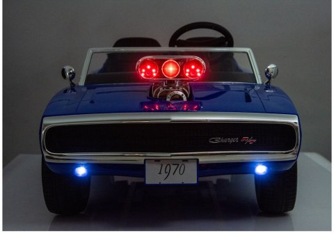 AUTO NA AKUMULATOR DLA 2 DZIECI DODGE CHARGER DLS-K12 2X200W EVA SKÓRA PILOT