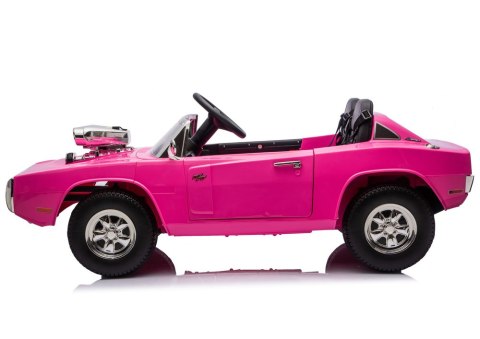 AUTO NA AKUMULATOR DLA 2 DZIECI DODGE CHARGER DLS-K12 2X200W EVA SKÓRA PILOT