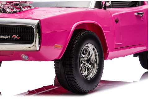 AUTO NA AKUMULATOR DLA 2 DZIECI DODGE CHARGER DLS-K12 2X200W EVA SKÓRA PILOT