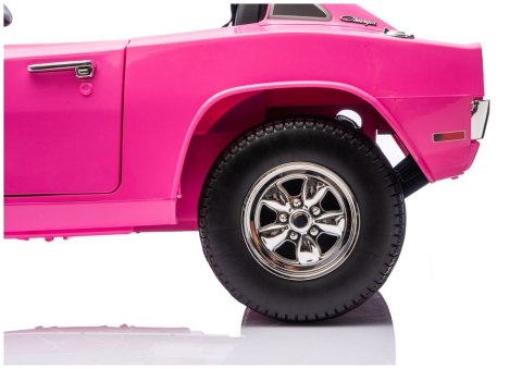 AUTO NA AKUMULATOR DLA 2 DZIECI DODGE CHARGER DLS-K12 2X200W EVA SKÓRA PILOT