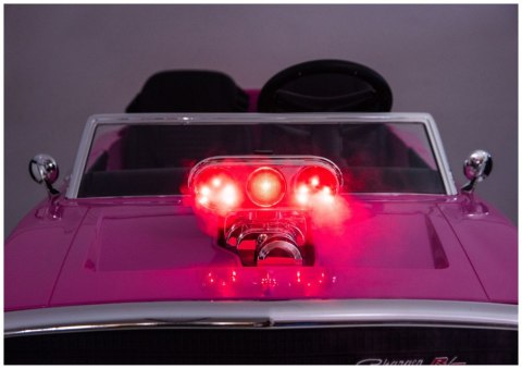 AUTO NA AKUMULATOR DLA 2 DZIECI DODGE CHARGER DLS-K12 2X200W EVA SKÓRA PILOT