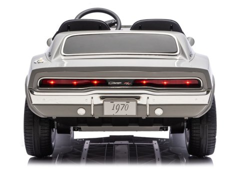 AUTO NA AKUMULATOR DLA 2 DZIECI DODGE CHARGER DLS-K12 2X200W EVA SKÓRA PILOT