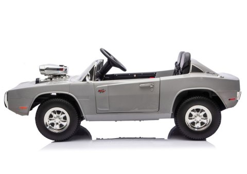 AUTO NA AKUMULATOR DLA 2 DZIECI DODGE CHARGER DLS-K12 2X200W EVA SKÓRA PILOT