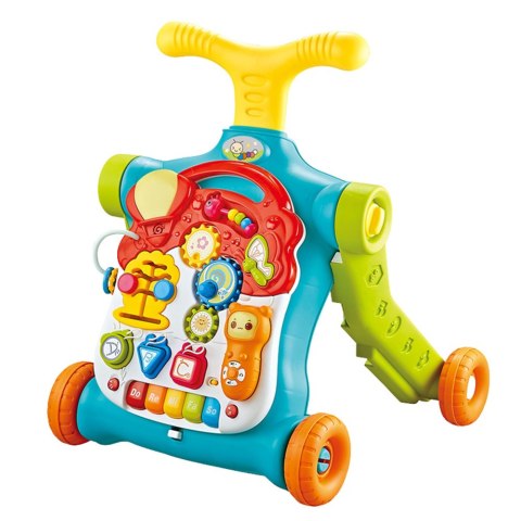 PCHACZ CHODZIK 5W1 HULAJNOGA STOLIK EDUKACYJNY DLA MALUCHA PIANINKO DŹWIĘKI