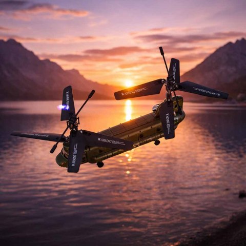 DRON HELIKOPTER ZDALNIE STEROWANY RC SYMA S026H-1 WIFI PILOT 2.4G AKUMULATOR