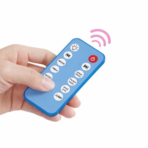 KARUZELA DO ŁÓZECZKA DLA MALUCHA 2W1 PROJEKTOR PILOT ODGŁOSY ZWIERZĄT MELODIE