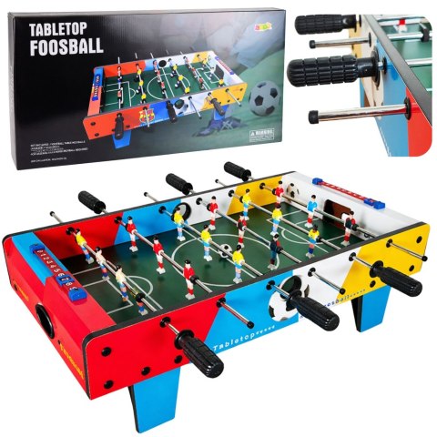 STÓŁ DO PIŁKARZYKÓW MINI PIŁKARZYKI GRA ZRĘCZNOŚCIOWA STOŁOWA FOOTBALL 69CM