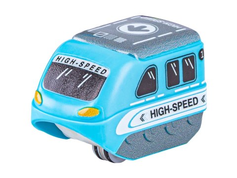 TOR MAGNETYCZNY SAMOCHODOWY KOLEJKA POCIĄG KLOCKI KONSTRUKCYJNE ZESTAW 54EL