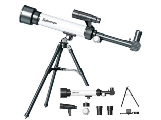 Teleskop Astronomiczny Ze Statywem Luneta Dla Początkujących + Akcesoria