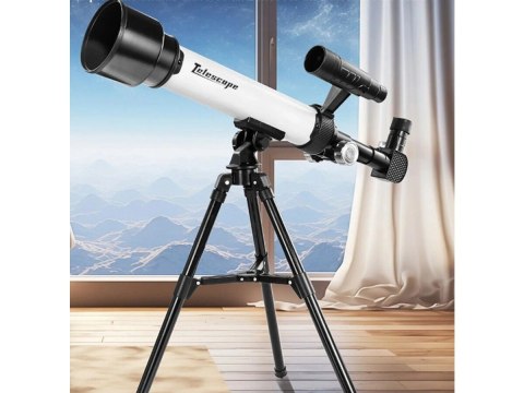Teleskop Astronomiczny Ze Statywem Luneta Dla Początkujących + Akcesoria