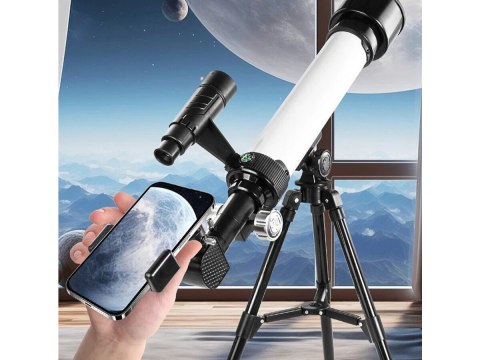 Teleskop Astronomiczny Ze Statywem Luneta Dla Początkujących + Akcesoria