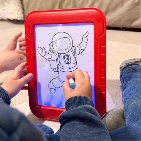 WOOPIE Magiczny Tablet Graficzny do Rysowania Neonowe Kolory