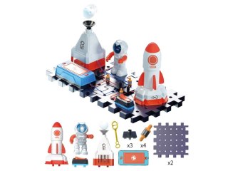 Zestaw doświadczalny Do Eksperymentów Naukowych Rakieta Kosmiczna Lewitująca Piłka Kosmonauta Eksperyment Obwód Elektroniczny