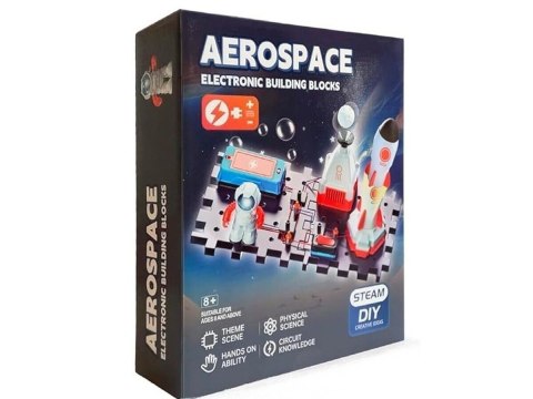 Zestaw doświadczalny Do Eksperymentów Naukowych Rakieta Kosmiczna Lewitująca Piłka Kosmonauta Eksperyment Obwód Elektroniczny