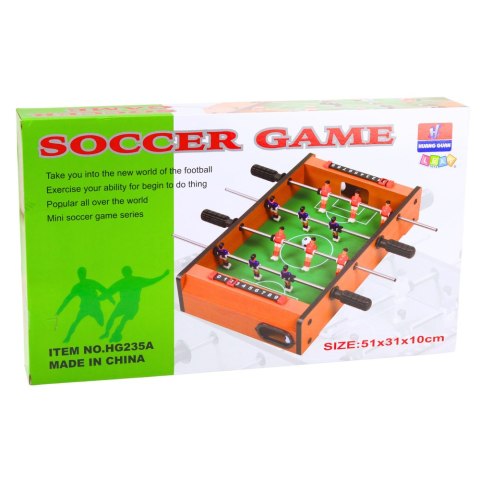 PIŁKARZYKI STOŁOWE MINI GRA PIŁKA NOŻNA FOOTBALL DLA DZIECI STÓŁ 51X31CM