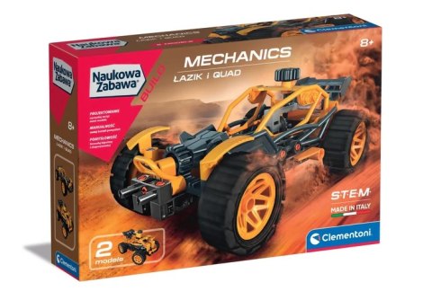 Naukowa Zabawa Laboratorium Mechaniki Łazik i Quad Język Polski Clementoni 50796