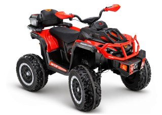 QUAD NA AKUMULATOR DLA DZIECKA XW-08 4X4 PILOT KOŁA EVA SKÓRA LED RADIO MP3