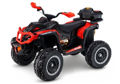 QUAD NA AKUMULATOR DLA DZIECKA XW-08 4X4 PILOT KOŁA EVA SKÓRA LED RADIO MP3