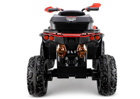 QUAD NA AKUMULATOR DLA DZIECKA XW-08 4X4 PILOT KOŁA EVA SKÓRA LED RADIO MP3