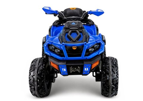 QUAD NA AKUMULATOR DLA DZIECKA XW-08 4X4 PILOT KOŁA EVA SKÓRA LED RADIO MP3