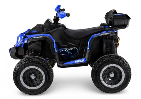 QUAD NA AKUMULATOR DLA DZIECKA XW-08 4X4 PILOT KOŁA EVA SKÓRA LED RADIO MP3