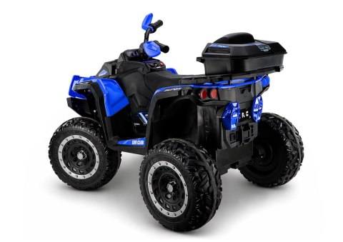 QUAD NA AKUMULATOR DLA DZIECKA XW-08 4X4 PILOT KOŁA EVA SKÓRA LED RADIO MP3