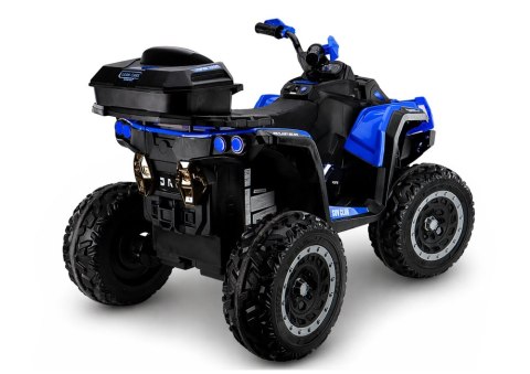 QUAD NA AKUMULATOR DLA DZIECKA XW-08 4X4 PILOT KOŁA EVA SKÓRA LED RADIO MP3