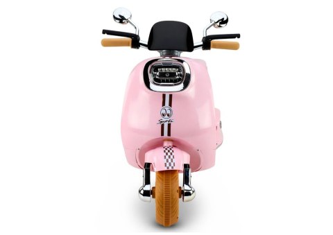 SKUTER TRÓJKOŁOWY NA AKUMULATOR DLA DZIECKA VESPA XW-05 LED MP3 USB SKÓRA