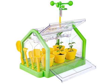 Szklarnia Dla Dzieci Mini Ogród Ogródek Plantacja + Akcesoria