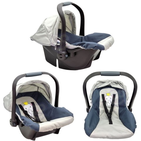 WOOPIE ROYAL Nosidełko dla Lalki 33-48 cm