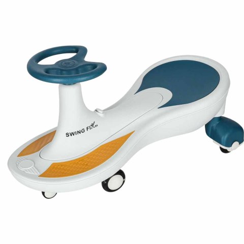 JEŹDZIK GRAWITACYJNY DLA DZIECI 76CM ŚWIECĄCE KOŁA LED MUZYKA MAX DO 100KG