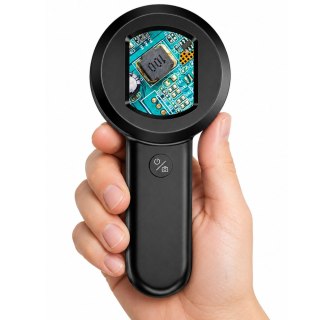 MIKROSKOP PRZENOŚNY CYFROWY RĘCZNY LUPA KAMERA HD X100 EKRAN IPS 8XLED